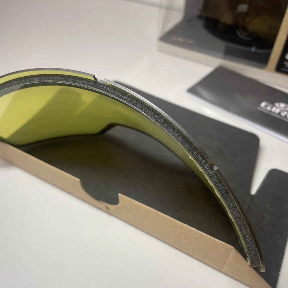 Giro Dylan Semi Yellow Replacement Lenses For Ski Goggles SO 80-99%VLT w Bag